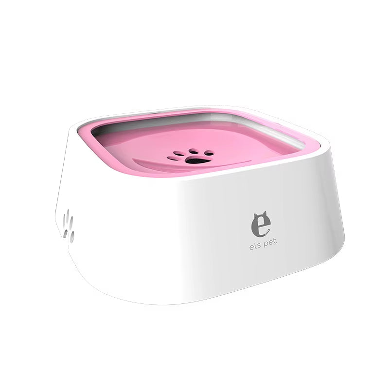 Dog Drinking Water Bowl Carried Floating Non-Wetting Mouth Dog Bowl without Spill Drinking Pet ABS Drinking Bowl Pet Supplies